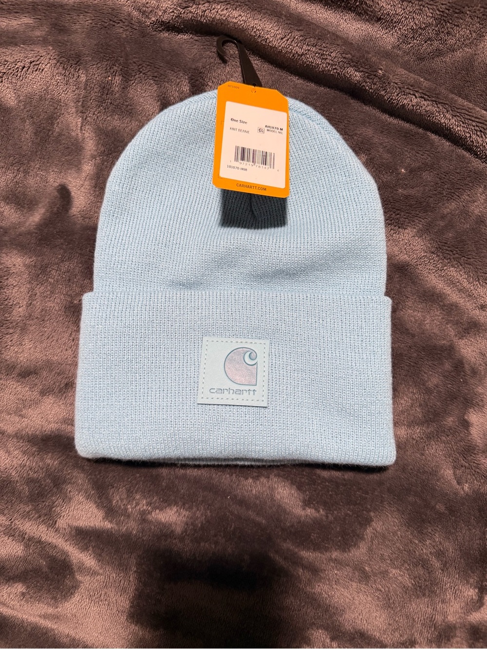 Carhartt Kids Light Blue Cuffed Knit Beanie